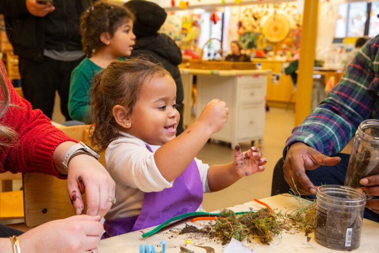 Wave hill Family Art Project Mini Greenhouses credit Erica Berger