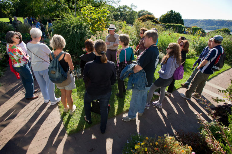 Adult learning Guided Garden Walks credit Joshua Bright