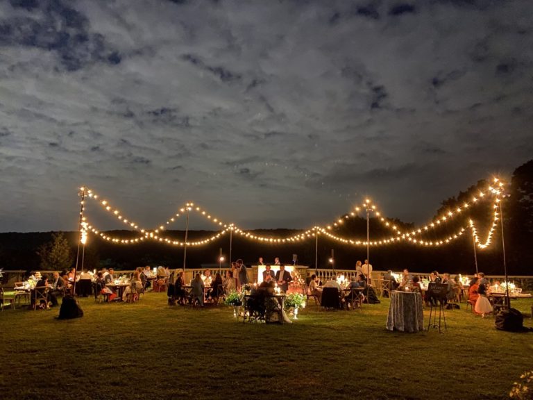 Wedding lower lawn