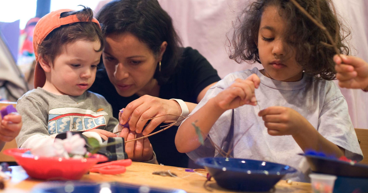 Family Art Project: Revealing the Palisades