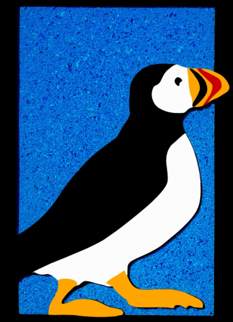 Puffin Logo Vector 2024