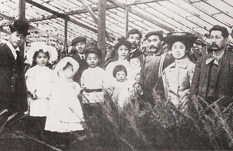 Domoto Brothers and their families