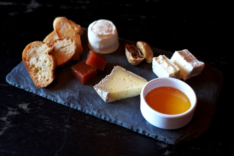 Great Performances DZ 2210 Menu Shoot Dizzys Menu Photoshoot French Cheese Board raclette camembert tome dried fruit honey crackers