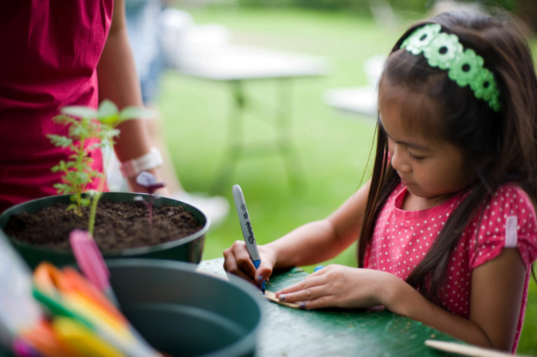 Family Art Project: Casting Spells and Starting Seeds